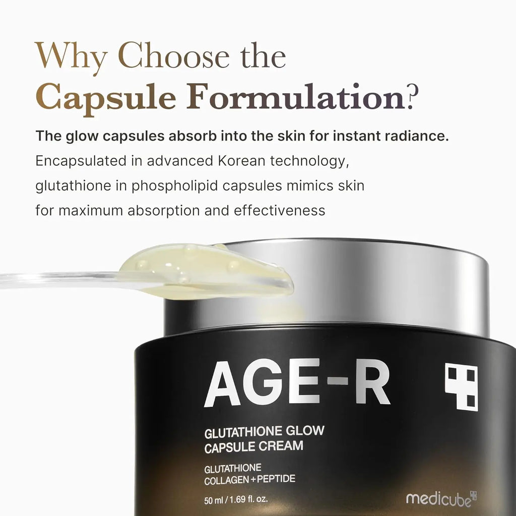 medicube AGE-R Glow Capsule Facial Cream