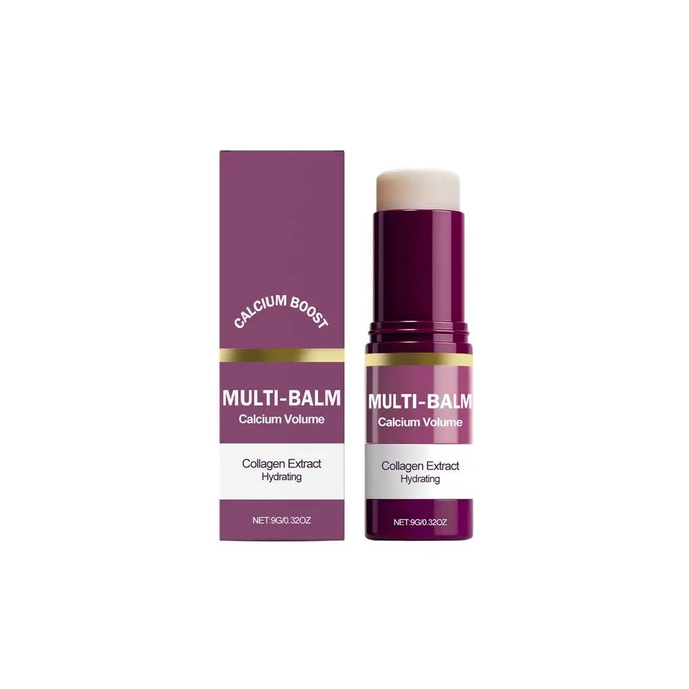 Calcium Collagen Multi Balm Stick – Hydrating Anti-Wrinkle Moisturizer for Face, Eyes & Neck