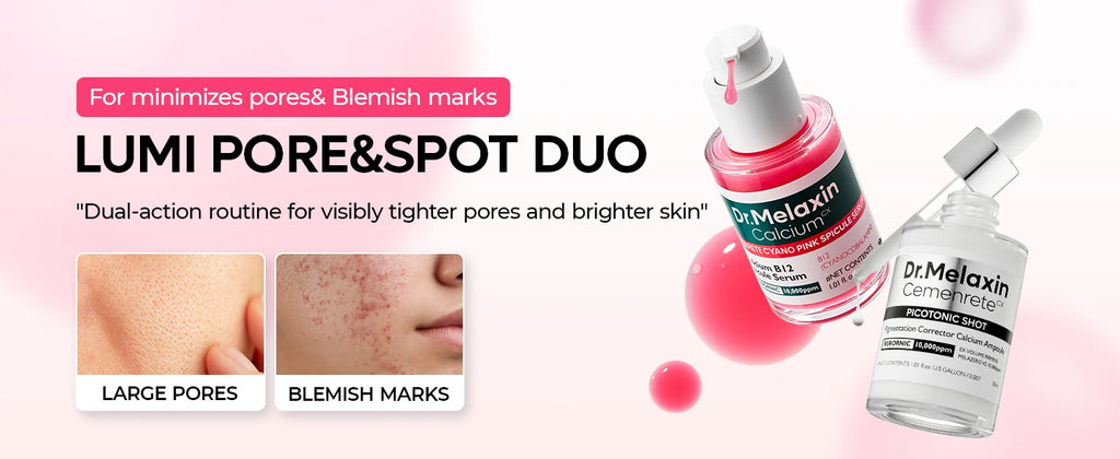Dr.Melaxin Lumi firm & lift Duo | Korean facial Collagen Firming serum plumping skin & tightening refines skin repair density