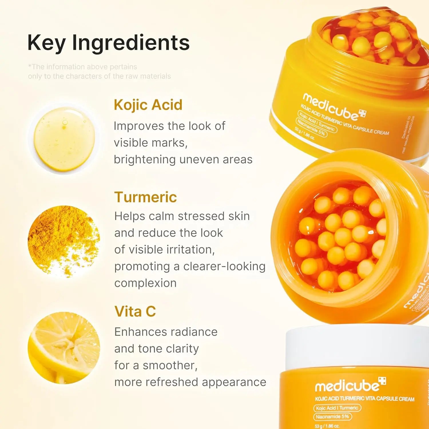 medicube Capsule Cream with Kojic Acid