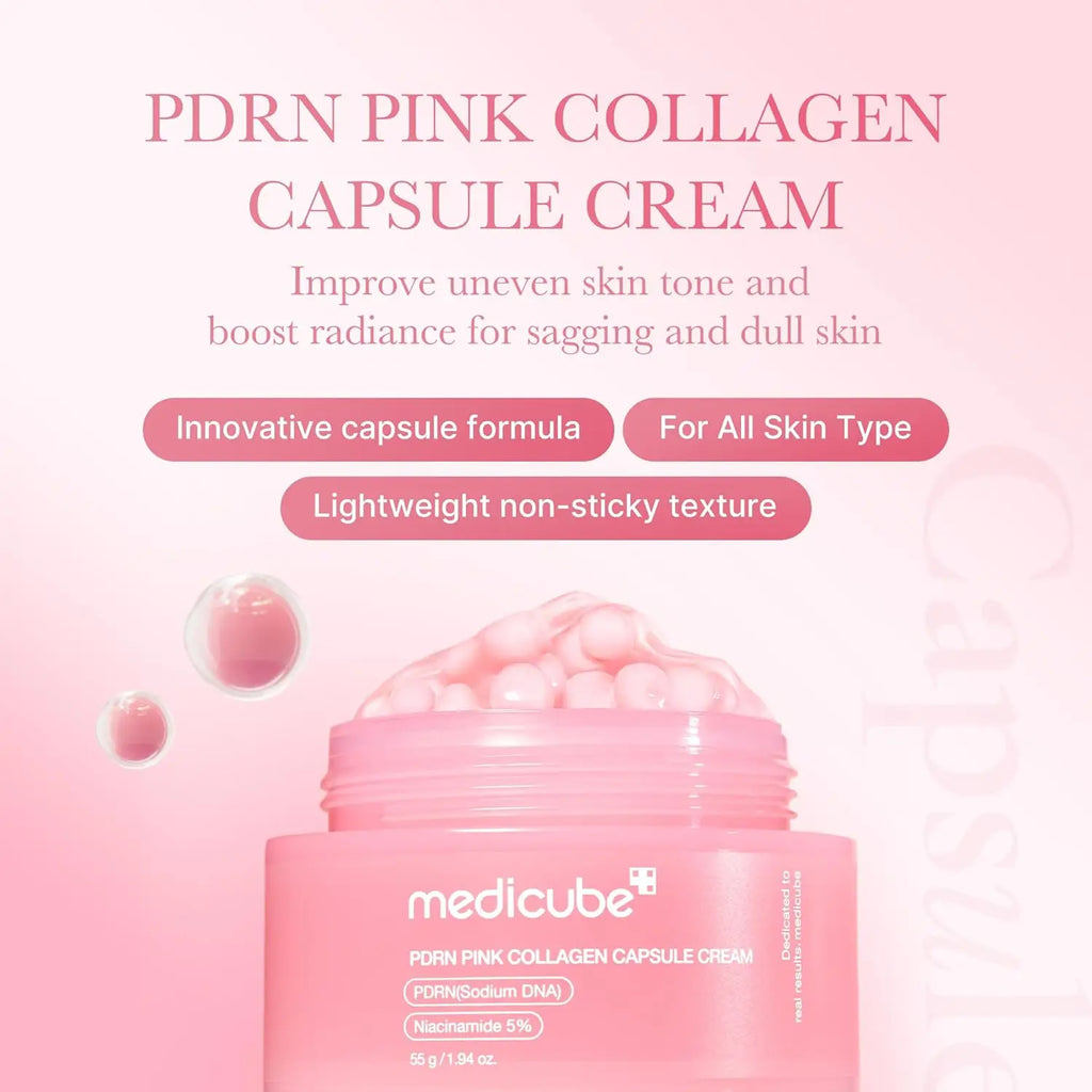medicube Capsule Cream with PDRN Pink Collagen